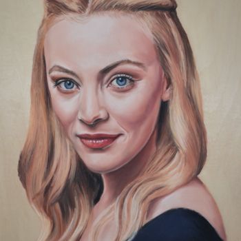 Painting titled "Sarah" by Andromaque, Original Artwork, Pastel