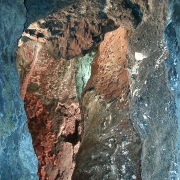 Fotografia zatytułowany „La Grotte 1” autorstwa Catherine Oliver (Miss kat), Oryginalna praca, Fotografia cyfrowa