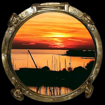 Fotografie getiteld "Il vogue dans le mo…" door Catherine Oliver (Miss kat), Origineel Kunstwerk, Digitale fotografie