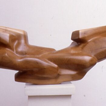 Skulptur mit dem Titel "volo" von Catherine Porta, Original-Kunstwerk