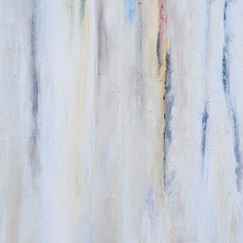 Pintura titulada "''LE PAS EN AVANT''" por Catherine Villa, Obra de arte original, Oleo Montado en Bastidor de camilla de ma…
