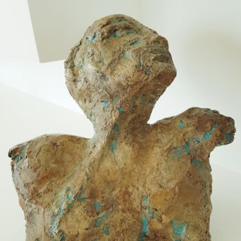 Rzeźba zatytułowany „L'EFFRONTEE” autorstwa Catherine Villa, Oryginalna praca, Beton
