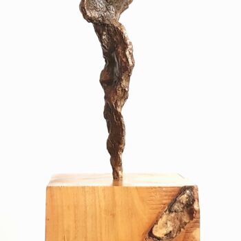 Sculpture intitulée "FORME HUMAINE N°I" par Catherine Villa, Œuvre d'art originale, Bronze