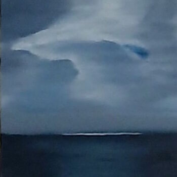 Pintura titulada "A,ciel ouvert" por Catherine Willaumez, Obra de arte original, Oleo