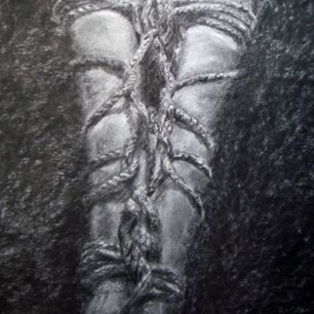 Drawing titled "Bound" by Catherine Dunn, Original Artwork