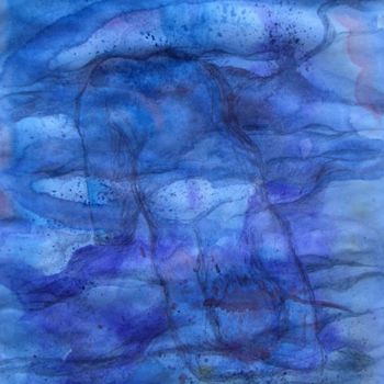 Pintura titulada "Submerged" por Catherine Dunn, Obra de arte original