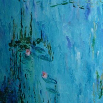 "D après Claude Monet" başlıklı Tablo Catherine Falize tarafından, Orijinal sanat
