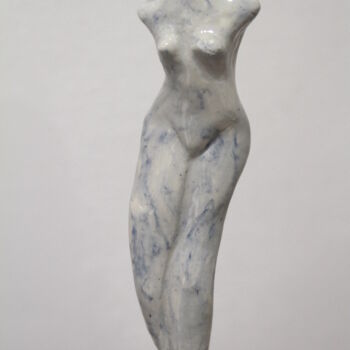 Sculpture titled "la femme élancée" by Catherine Demaugé Bost, Original Artwork, Ceramics