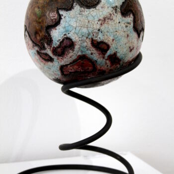 Sculpture intitulée "Terre à terre" par Catherine Demaugé Bost, Œuvre d'art originale, Céramique