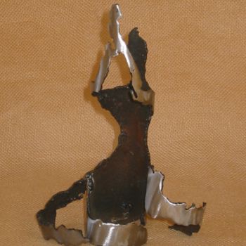 Sculpture titled "Praying Muse" by Cat, Original Artwork