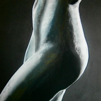Drawing titled "SILHOUETTE" by Catherine Wernette, Original Artwork
