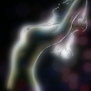 Digital Arts titled "AU FEMININ" by Catherine Wernette, Original Artwork, Digital Painting