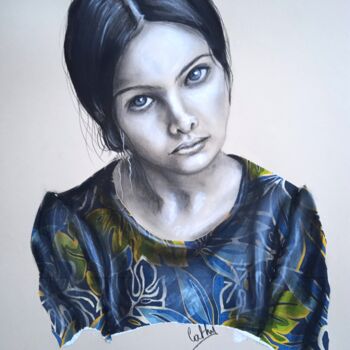 "Je me demande....." başlıklı Resim Cathy tarafından, Orijinal sanat, Pastel