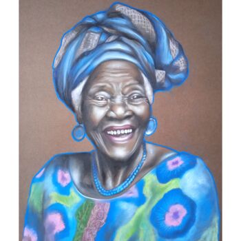 「Color mama 6」というタイトルの描画 Cathyによって, オリジナルのアートワーク, パステル