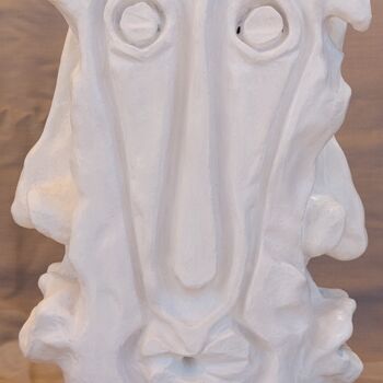 Sculpture titled "Tassilo" by Catali, Original Artwork, Clay