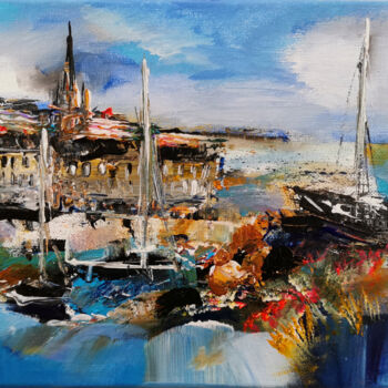 Peinture intitulée "La bienveillance" par Muriel Cayet, Œuvre d'art originale, Acrylique Monté sur Châssis en bois