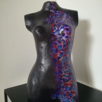 Rzeźba zatytułowany „Nude” autorstwa Carole Carpier, Oryginalna praca, Akryl