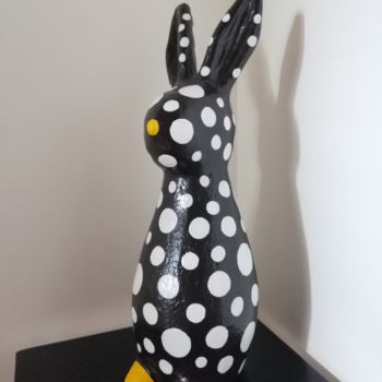 雕塑 标题为“Pompon” 由Carole Carpier, 原创艺术品, 丙烯