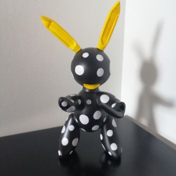 雕塑 标题为“Bunny” 由Carole Carpier, 原创艺术品, 树脂
