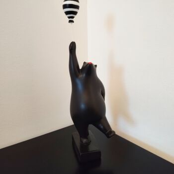 Sculpture intitulée "Nino" par Carole Carpier, Œuvre d'art originale, Résine