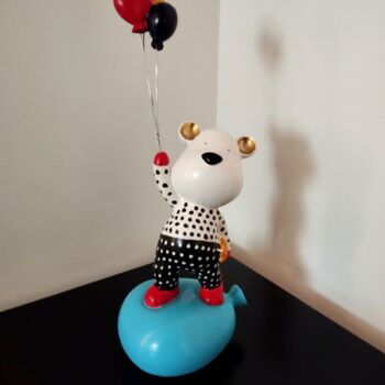 Sculpture titled "Prosper" by Carole Carpier, Original Artwork, Resin