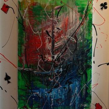 Painting titled "Vegas poker" by C' Drik, Original Artwork