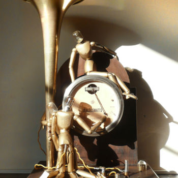 Sculpture intitulée "COCUMÈTRE" par Yann Gateau, Œuvre d'art originale