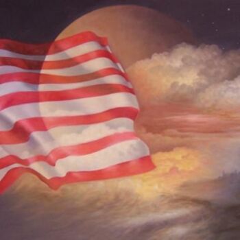Painting titled "America  Full versi…" by Cebarre, Original Artwork