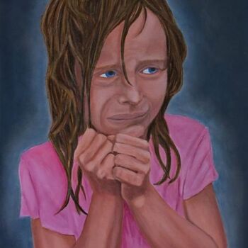 Painting titled "Please Don't" by Cecil Williams, Original Artwork, Oil