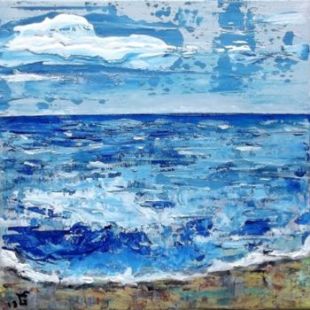Painting titled "horizon3light.jpg" by Cecile Gonne Victoria, Original Artwork