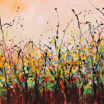 Painting titled "Last Summer - Extra…" by Cecilia Frigati, Original Artwork, Acrylic