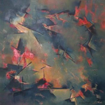 Painting titled "Secretos" by Cecilia Boggi, Original Artwork