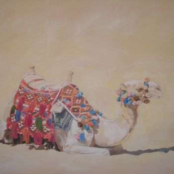 Painting titled "Egitto" by Cecilia D'Angela, Original Artwork, Other