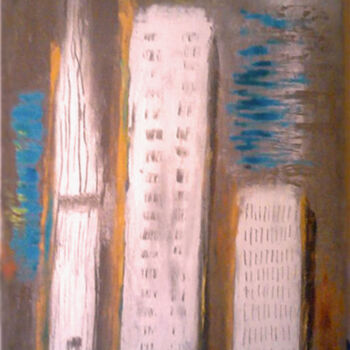 Peinture intitulée "new-york2.jpg" par Ced, Œuvre d'art originale