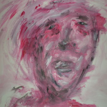 Painting titled "rose.jpg" by Cedric Baudin, Original Artwork