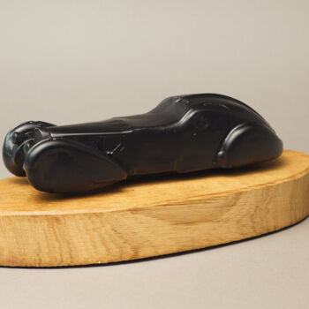 Sculpture titled "Aero Bugatti Atlant…" by Cédric Bonfanti, Original Artwork, Polymer clay