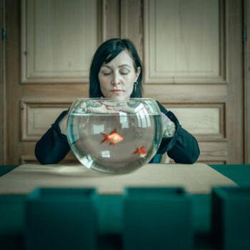 Fotografie mit dem Titel "The Goldfish Bowl" von Cédric Brion (Studio Clavicule Pics), Original-Kunstwerk, Digitale Fotograf…