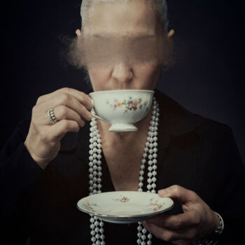 Photography titled "Tea Time dibond" by Cédric Brion (Studio Clavicule Pics), Original Artwork, Digital Photography