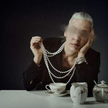Fotografía titulada "Tea Time V dibond" por Cédric Brion (Studio Clavicule Pics), Obra de arte original, Fotografía digital