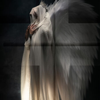 Fotografie getiteld "Dark Angel III dibo…" door Cédric Brion (Studio Clavicule Pics), Origineel Kunstwerk, Digitale fotograf…