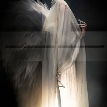 Fotografía titulada "dark Angel VI" por Cédric Brion (Studio Clavicule Pics), Obra de arte original, Fotografía digital