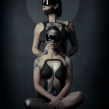 Photography titled "Futurist Body II" by Cédric Brion (Studio Clavicule Pics), Original Artwork, Digital Photography