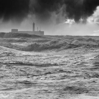 Fotografia zatytułowany „naufrage au large d…” autorstwa Cedric Caron, Oryginalna praca, Fotografia cyfrowa