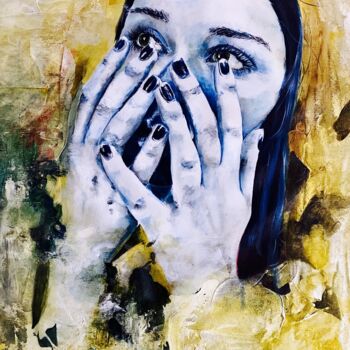 Peinture intitulée "Beauté cachée" par Cedric Gournon, Œuvre d'art originale, Acrylique