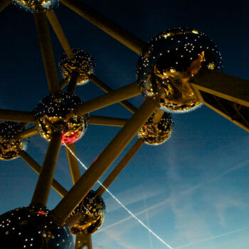 Photography titled "Atomium "an other v…" by Cédric Gypen, Original Artwork, Digital Photography