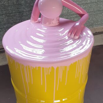 雕塑 标题为“Pink malabar” 由Poupl, 原创艺术品, 树脂