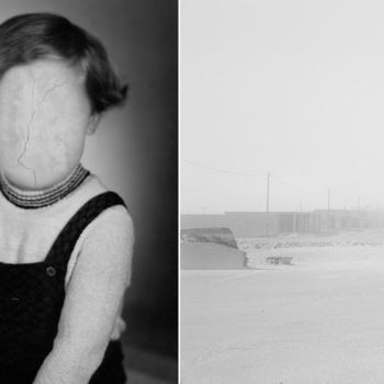 Photographie intitulée "being and dust... […" par Cédric Zuwala, Œuvre d'art originale, Photographie manipulée