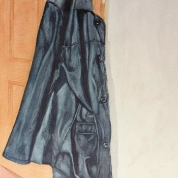 Pintura titulada "la chaqueta de cuer…" por Jose Luis Perez Muñoz, Obra de arte original