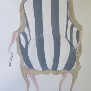 绘画 标题为“Jeune Fille au coll…” 由Cegede, 原创艺术品, 丙烯