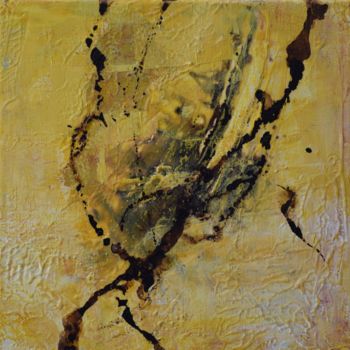 Painting titled "mouvement-et-matier…" by Céline Boussugue, Original Artwork, Acrylic